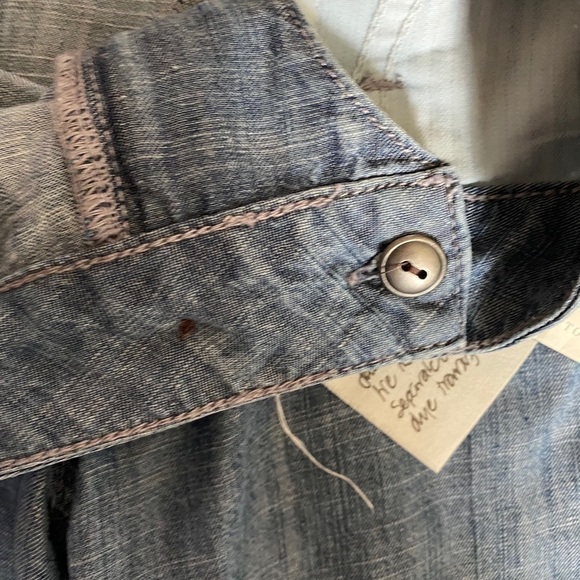 Anthropologie Level 99 Newport Wide-Leg Pants 25 - Picture 6 of 10